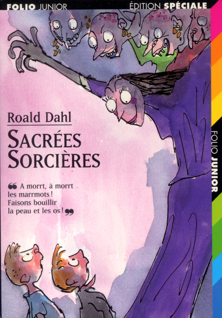 SACREES SORCIERES - Roald DAHL - GALLIMARD JEUNE