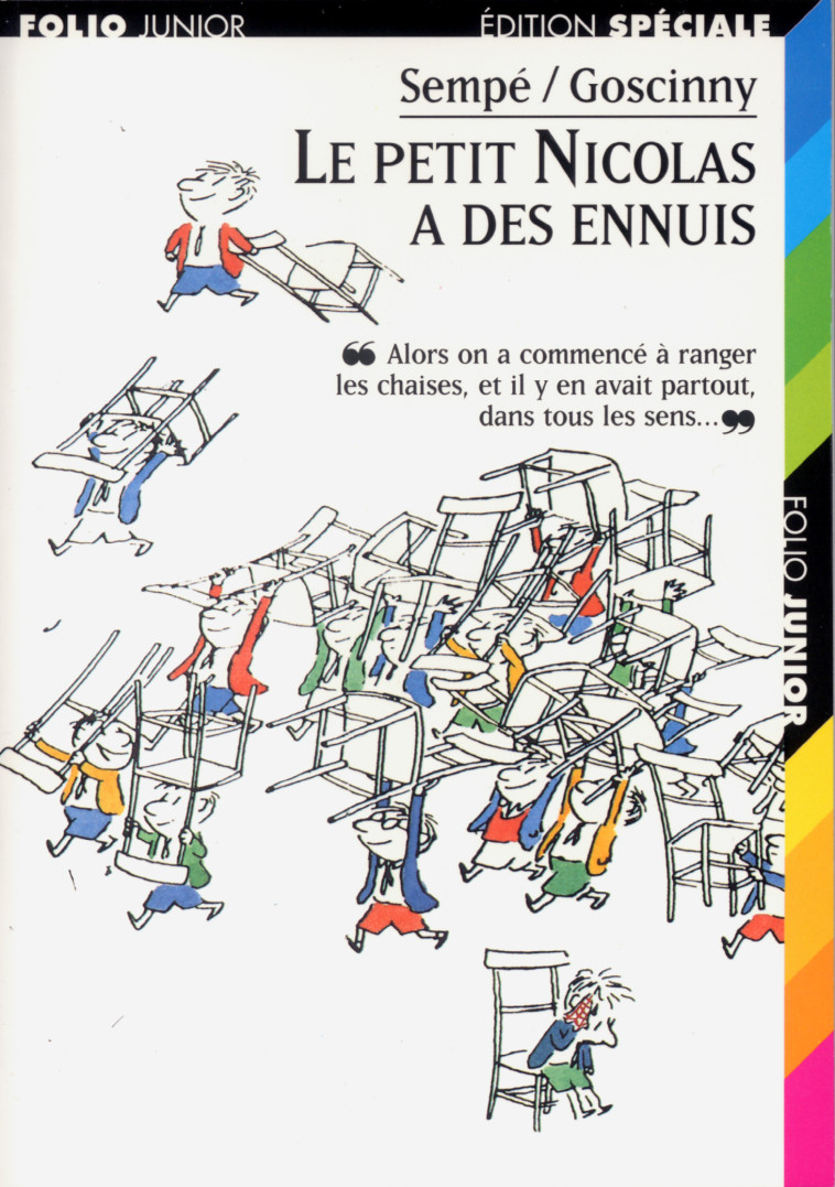 LE PETIT NICOLAS A DES ENNUIS - Jean-Jacques Sempé, René Goscinny - GALLIMARD JEUNE