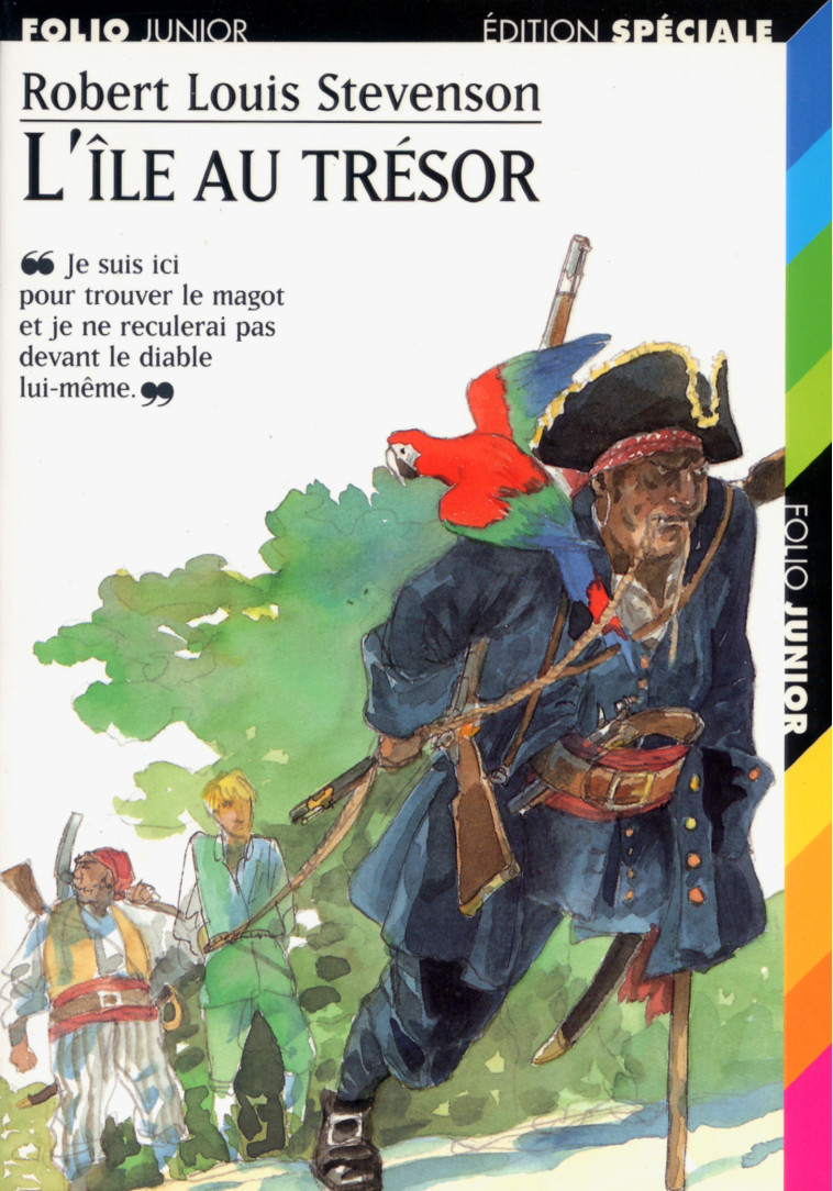 L'ILE AU TRESOR - Robert Louis Stevenson - GALLIMARD JEUNE