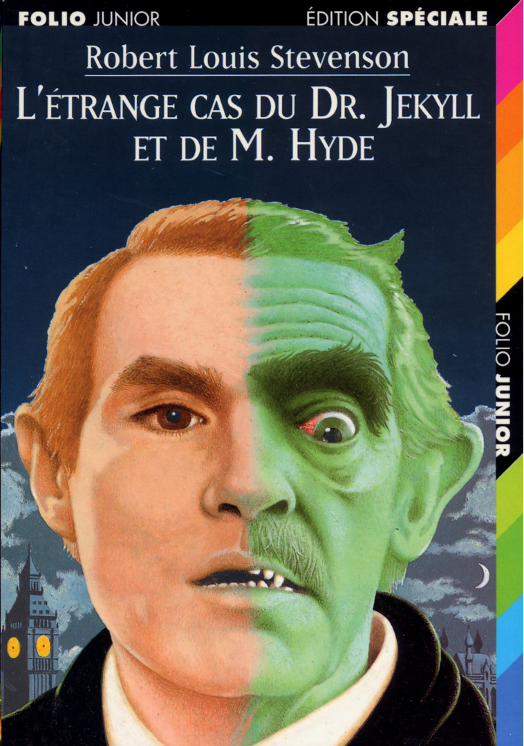 L'ETRANGE CAS DU DR JEKYLL ET DE M. HYDE - Robert Louis Stevenson - GALLIMARD JEUNE