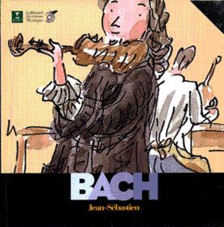 JEAN-SEBASTIEN BACH LIVRE-CD - PAULE DU BOUCHET - GALLIMARD JEUNE