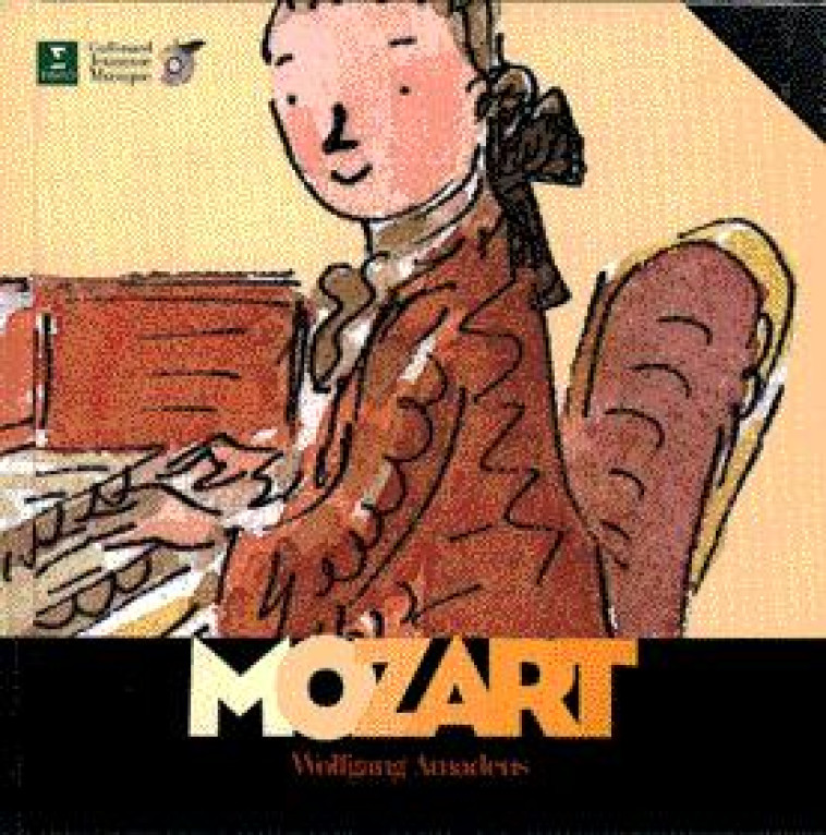 WOLFGANG AMADEUS MOZART (LIV-CD) - Yann Walcker - GALLIMARD JEUNE