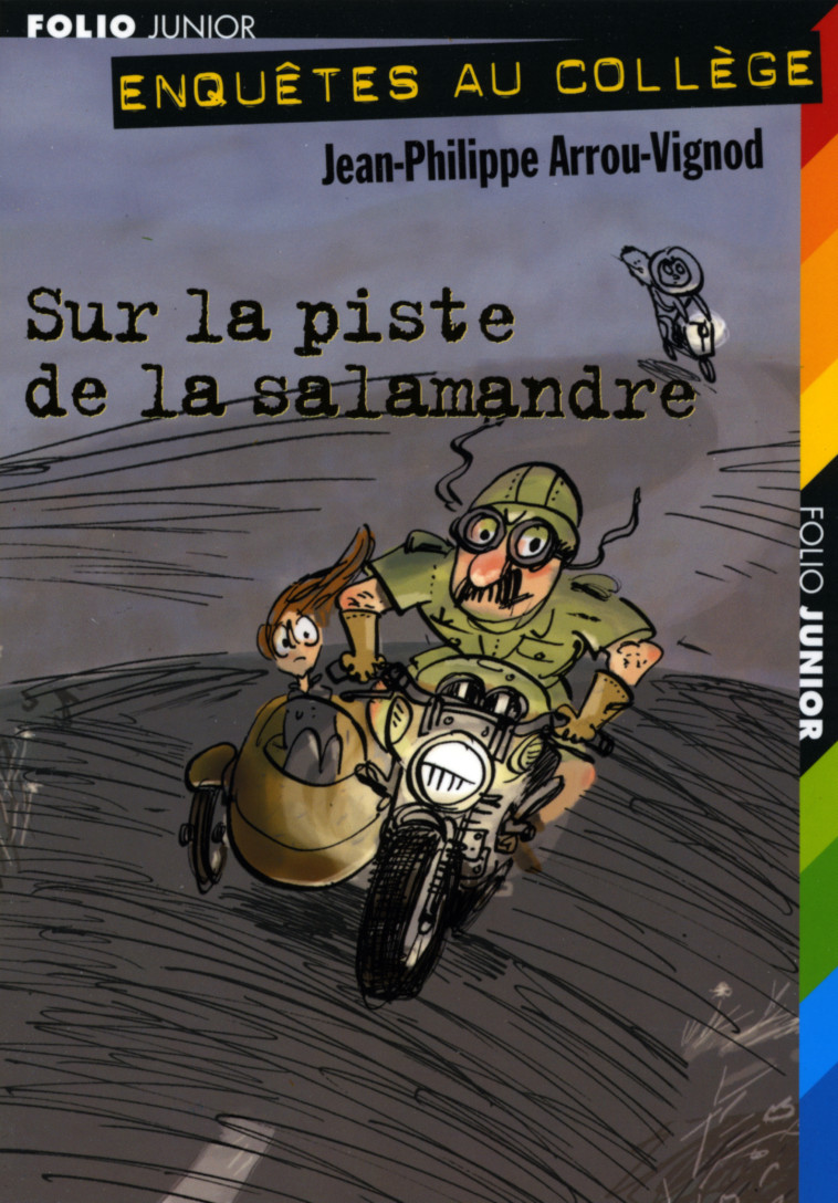 SUR LA PISTE DE LA SALAMANDRE - Jean-Philippe Arrou-Vignod - GALLIMARD JEUNE