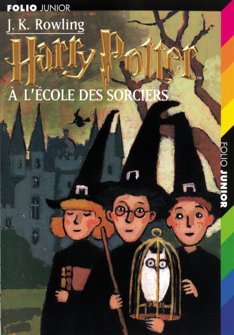 HARRY POTTER A L'ECOLE DES SORCIERS - J. K. Rowling, Emily Walcker, Jean-François Ménard - GALLIMARD JEUNE