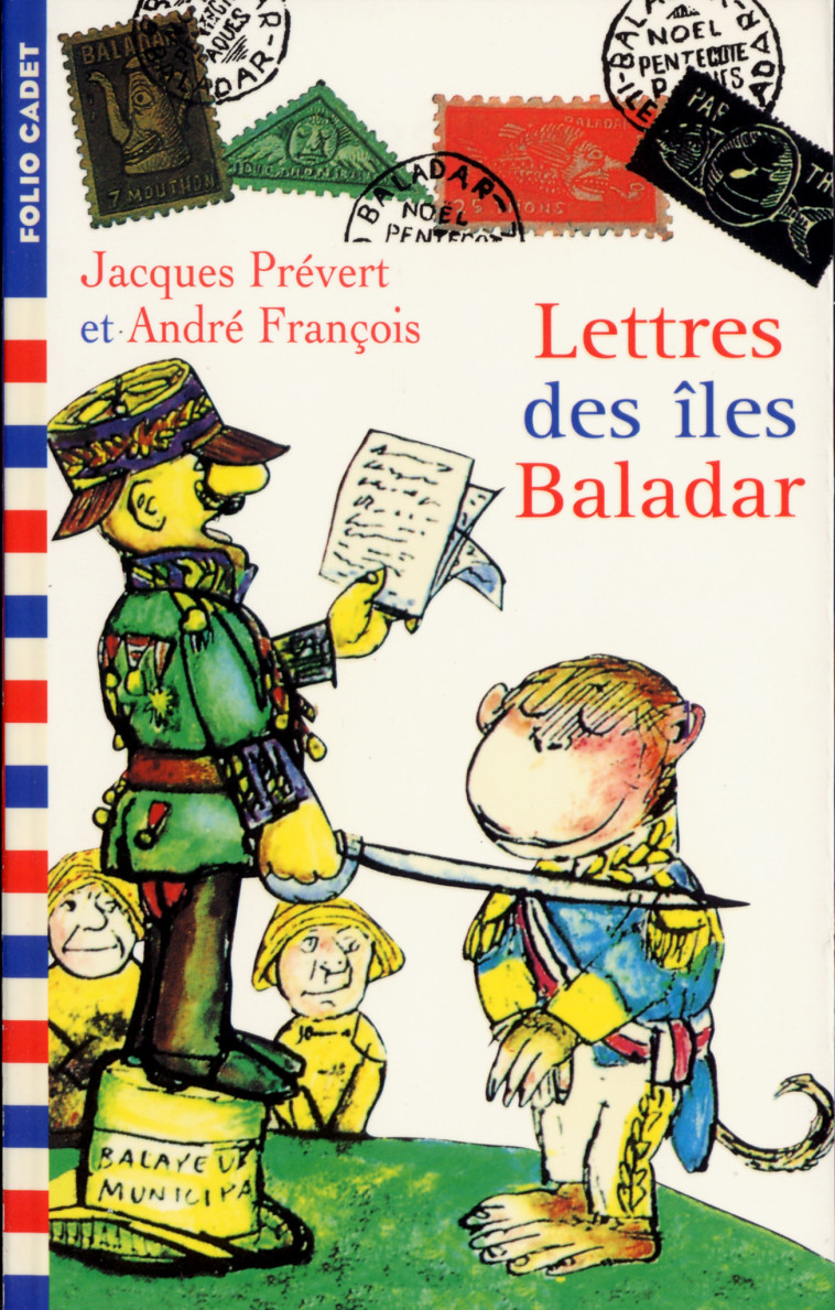 Lettre des îles Baladar - Jacques prévert, André François - GALLIMARD JEUNE