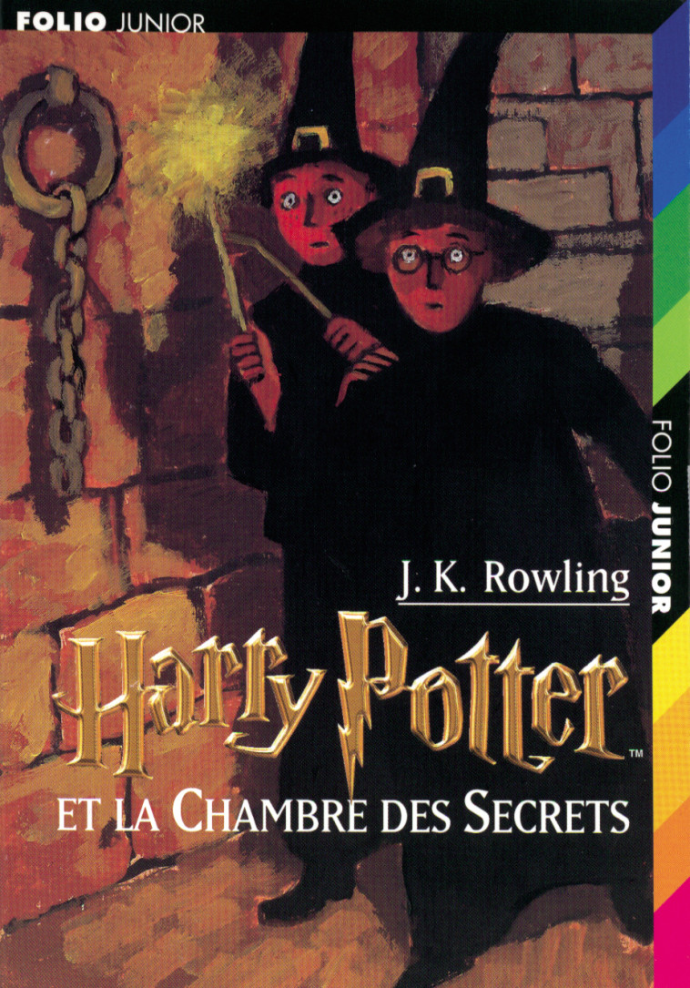 HARRY POTTER ET LA CHAMBRE DES SECRETS - J.K. ROWLING - GALLIMARD JEUNE