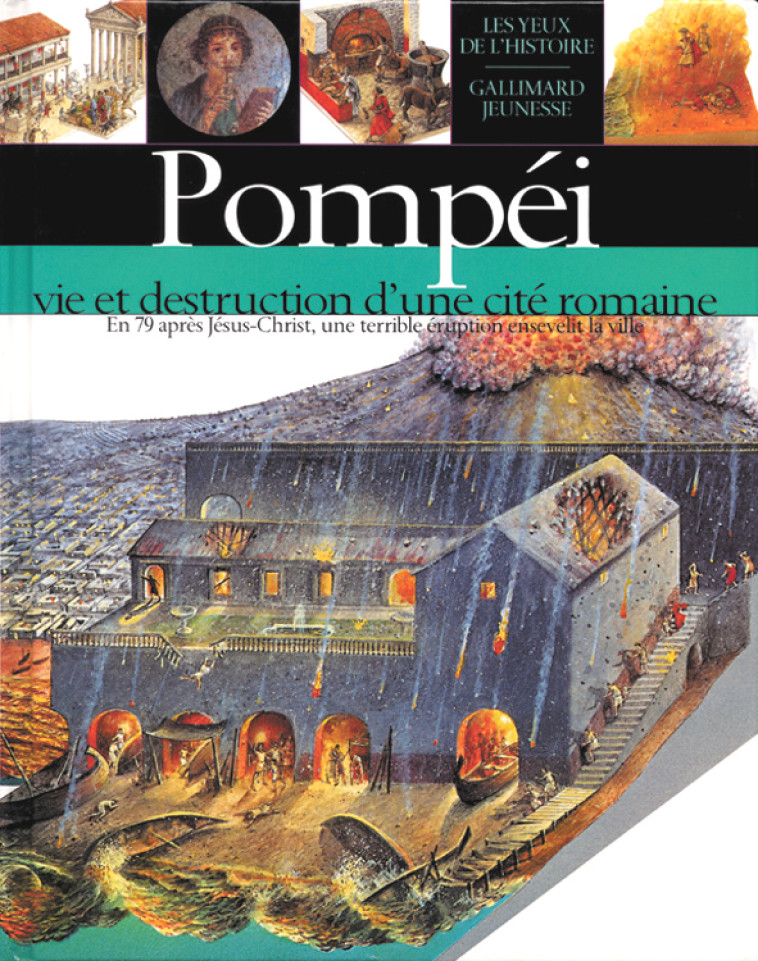 Pompéi - Melanie Rice, Christopher Rice, Richard Bonson - GALLIMARD JEUNE