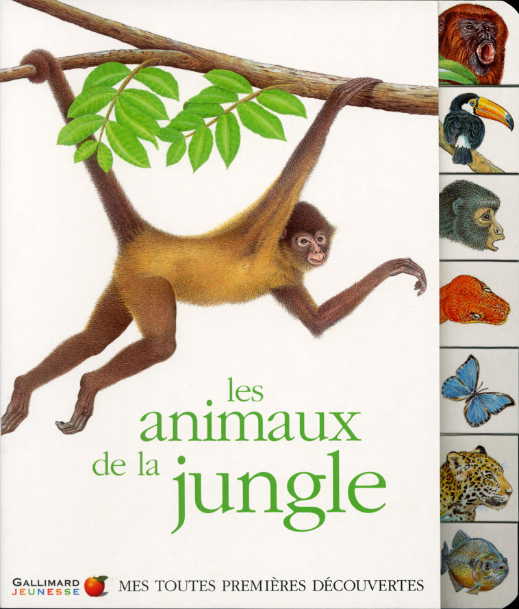 Les animaux de la jungle -  Collectif, Ute Fuhr, Raoul Sautai - GALLIMARD JEUNE