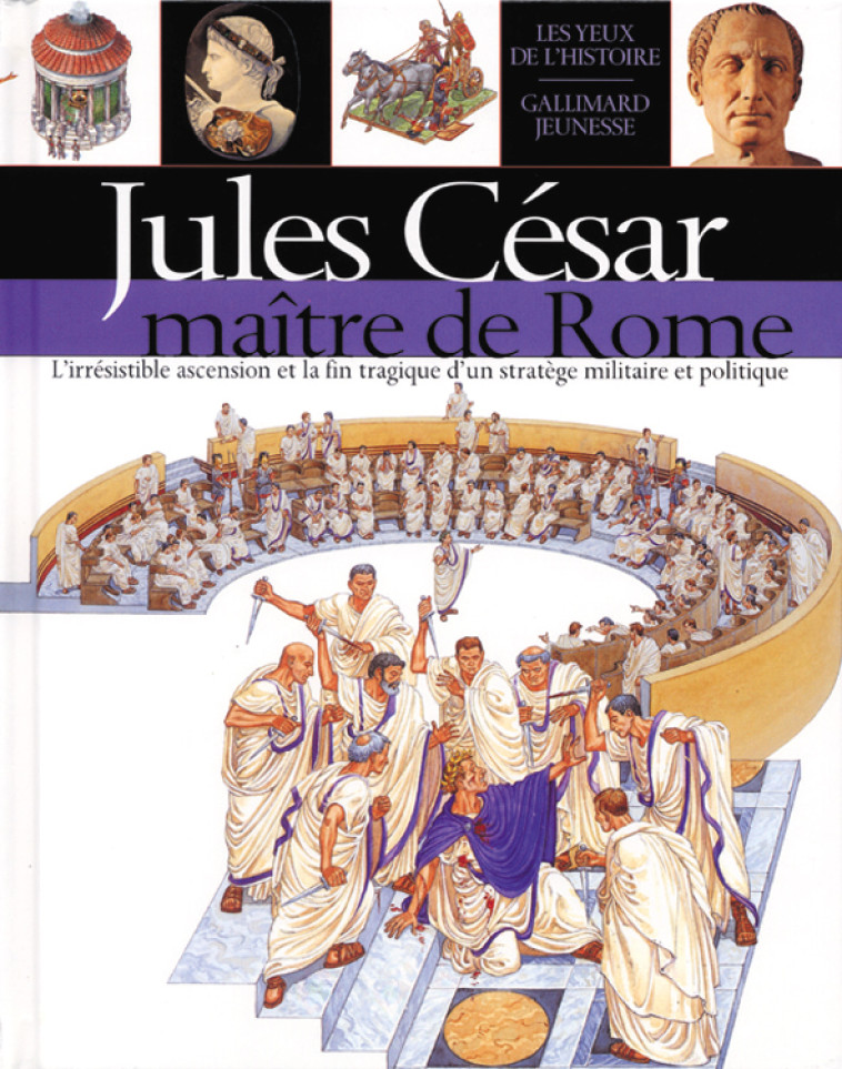 Jules César - RICHARD PLATT, John James, Jim Robins, Nathalie Corradini - GALLIMARD JEUNE