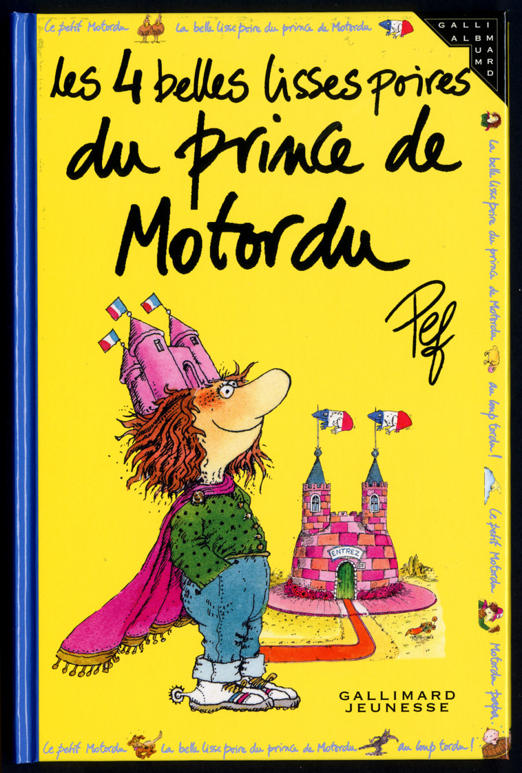 LES 4 BELLES LISSES POIRES DU PRINCE DE MOTORDU -  PEF, Geneviève Ferrier, Alexis Ferrier - GALLIMARD JEUNE