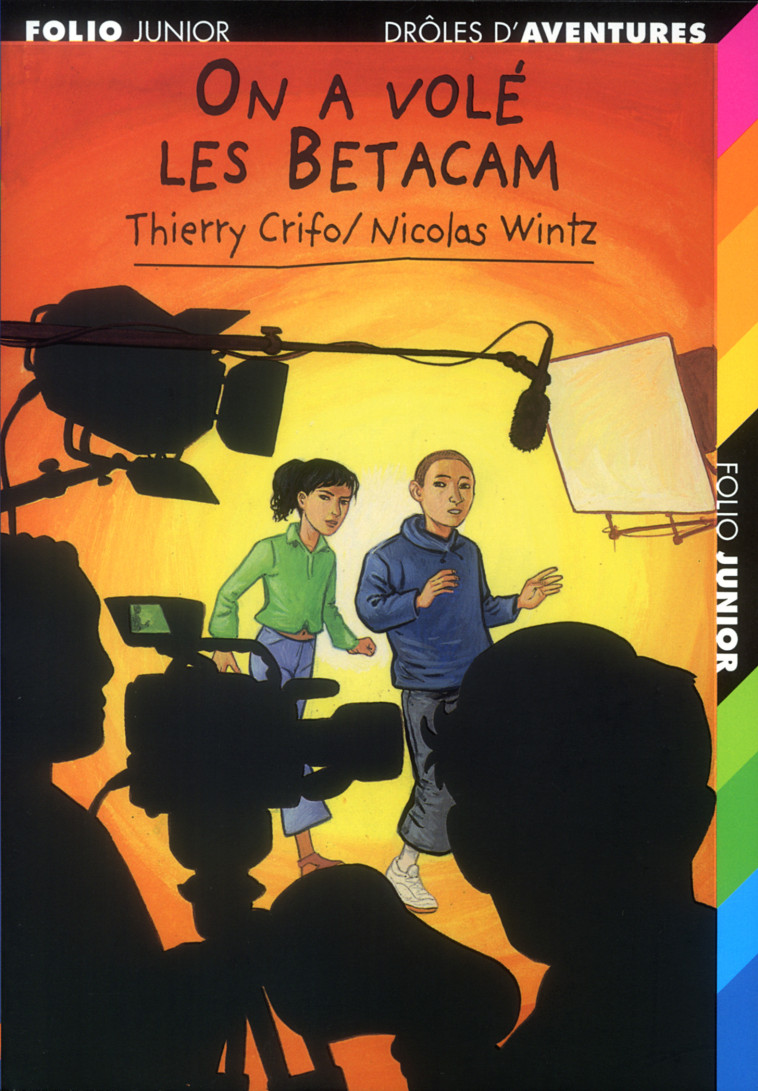 On a volé les Betacam - Thierry Crifo, Nicolas Wintz - GALLIMARD JEUNE