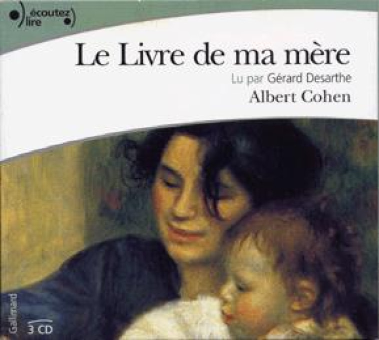 Le livre de ma mère - Albert Cohen - GALLIMARD