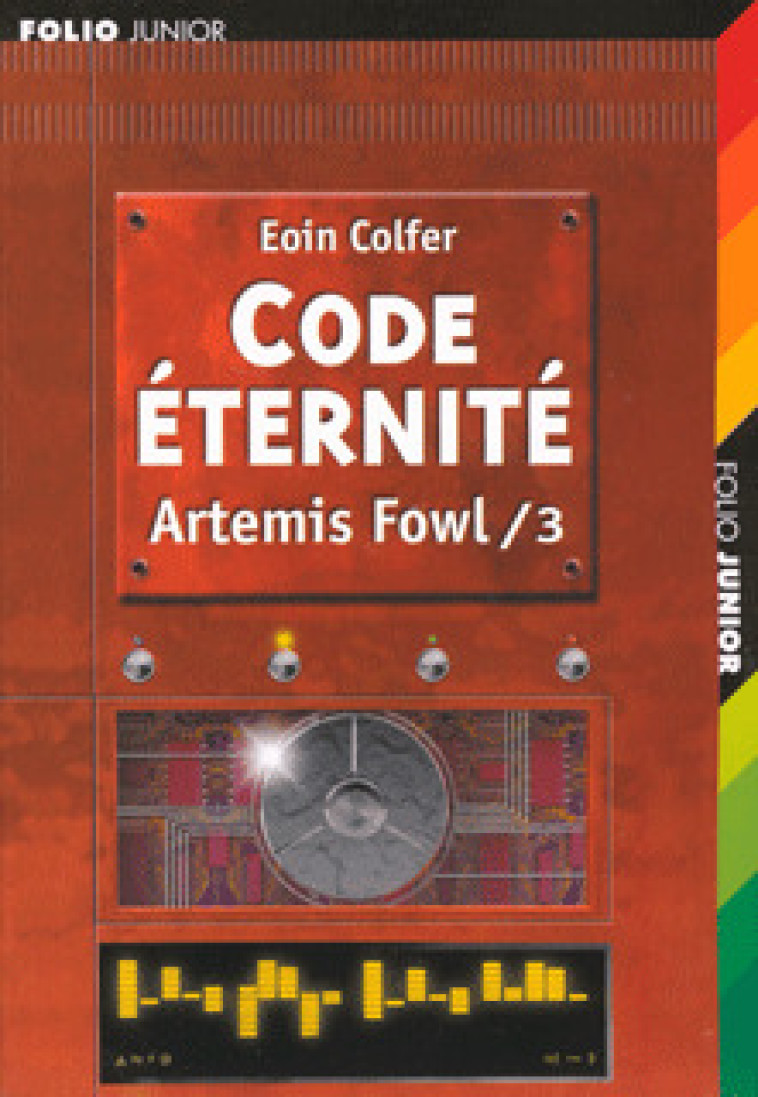 ARTEMIS FOWL - 3 CODE ETERNITE - Eoin Colfer - GALLIMARD JEUNE