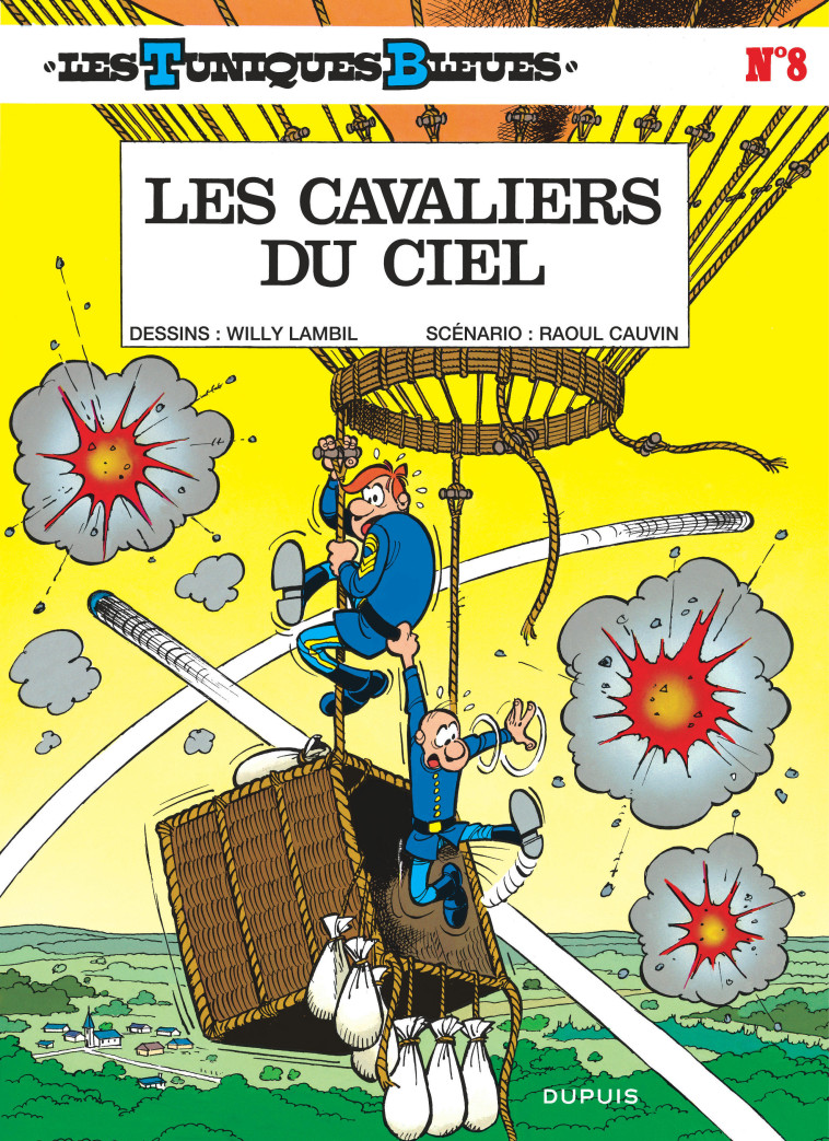 Les Tuniques Bleues - Tome 8 - Les Cavaliers du ciel - Cauvin Cauvin, Lambil Lambil,  Cauvin,  Lambil - DUPUIS