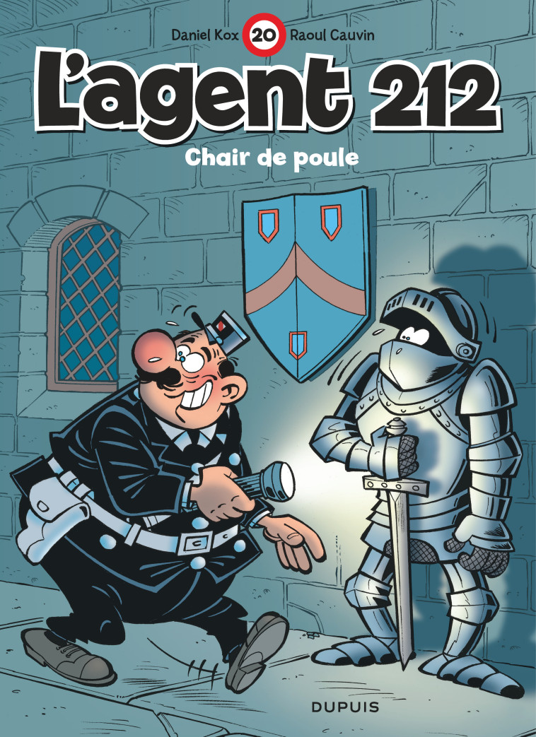 L'agent 212 - Tome 20 - Chair de poule - Cauvin Cauvin, Kox Kox,  Cauvin,  Kox - DUPUIS