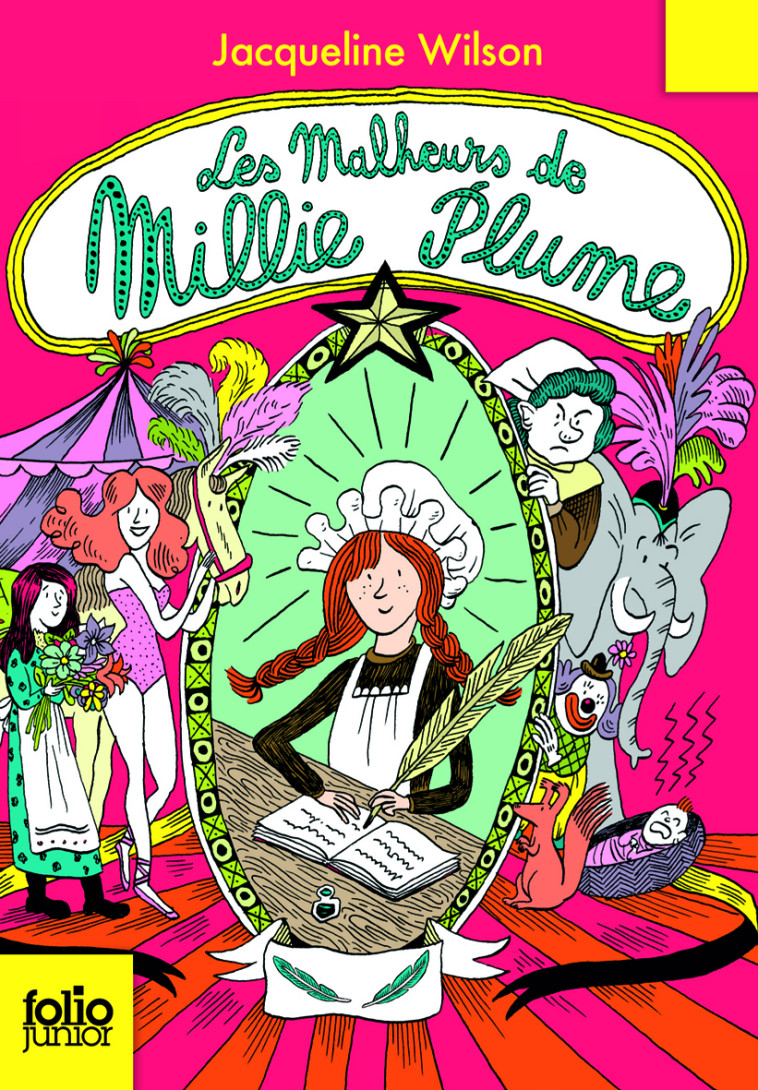 Les malheurs de Millie Plume - Jacqueline Wilson, Nick Sharratt, Cécile Dutheil de la Rochère - GALLIMARD JEUNE