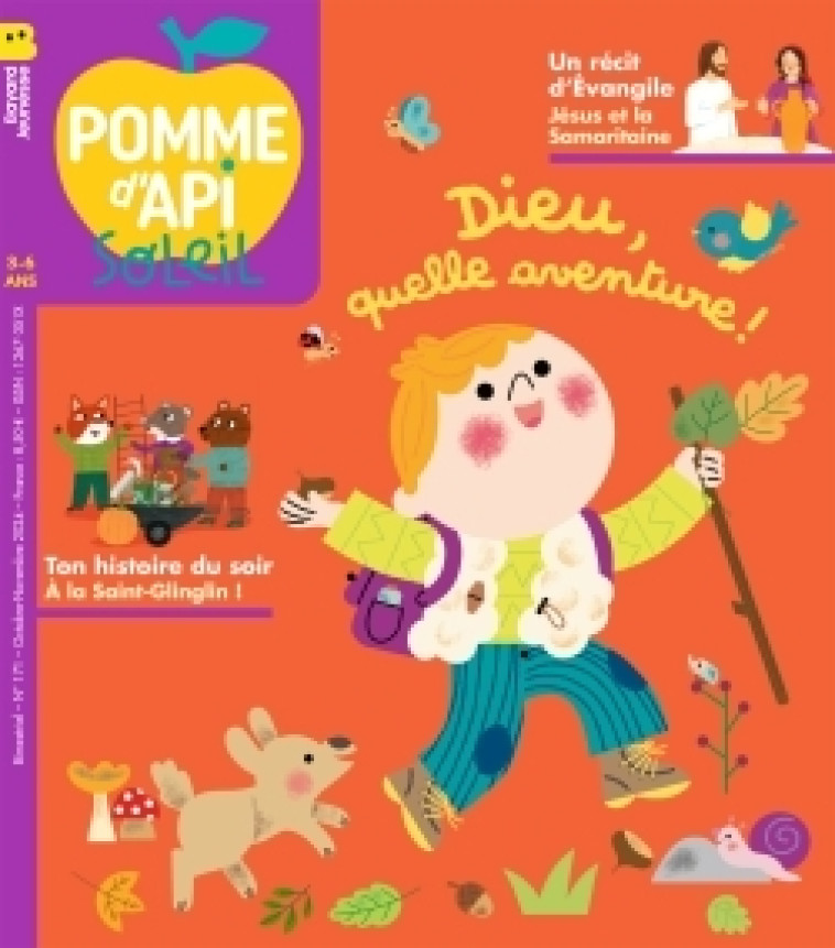 Pomme d'Api Soleil - octobre 2024 N° 171 -   - BAYARD PRESSE