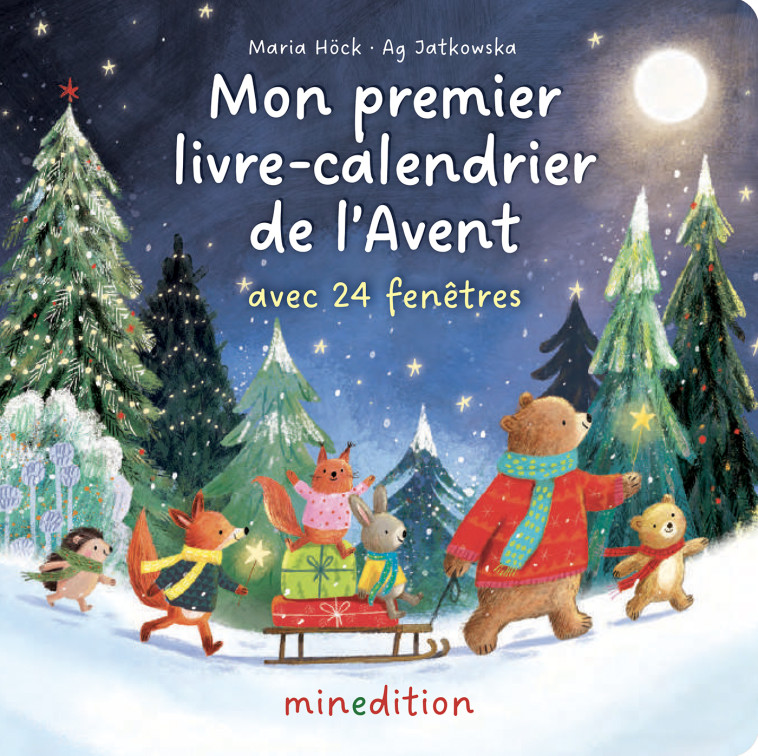 Mon premier livre-calendrier de l'Avent -  Jatkowska ag, Maria HÖCK, Ag Jatkowska - MINEDITION