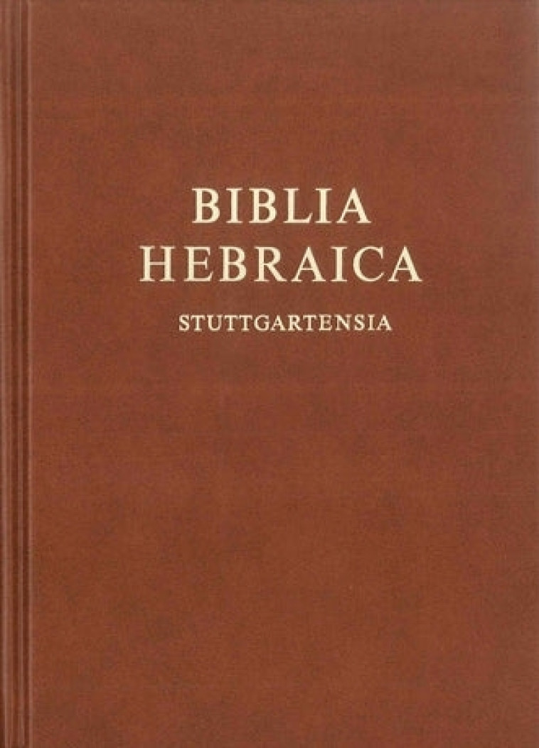 Biblia Hebraica Stuttgartensia - XXX - BIBLI O