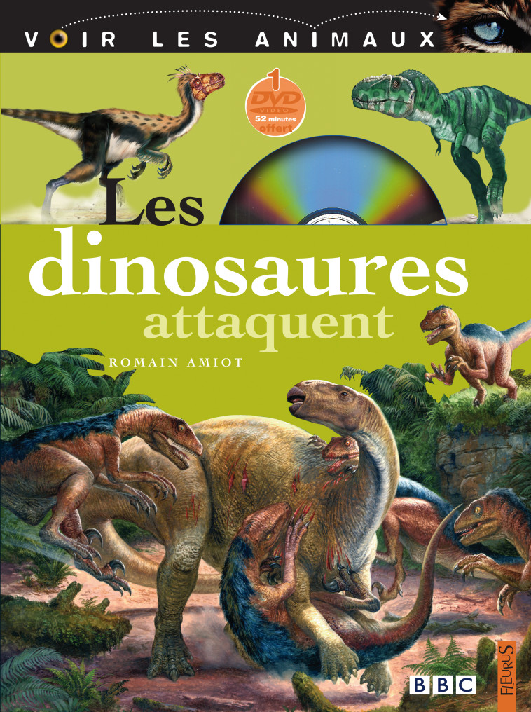 Les dinosaures attaquent - Romain Amiot - FLEURUS