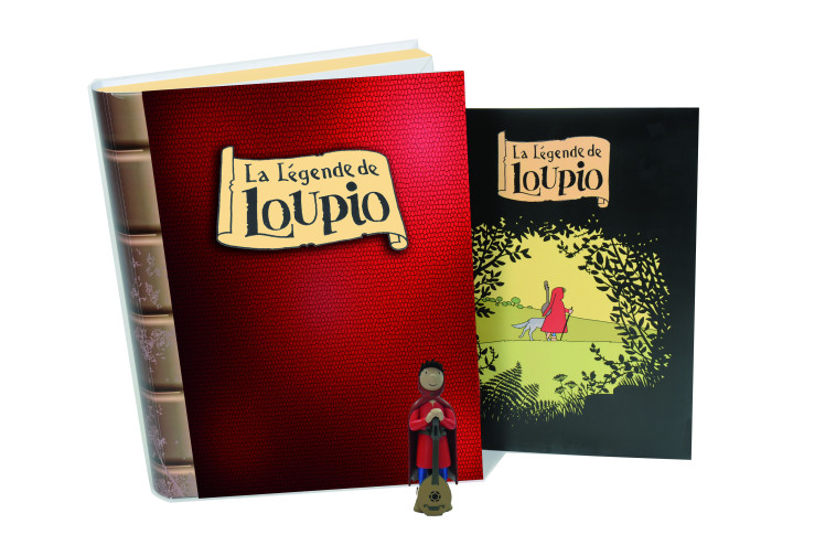 LA LEGENDE DE LOUPIO. COFFRET ANNIVERSAIRE 10 ANS - Jean-François Kieffer - MAME