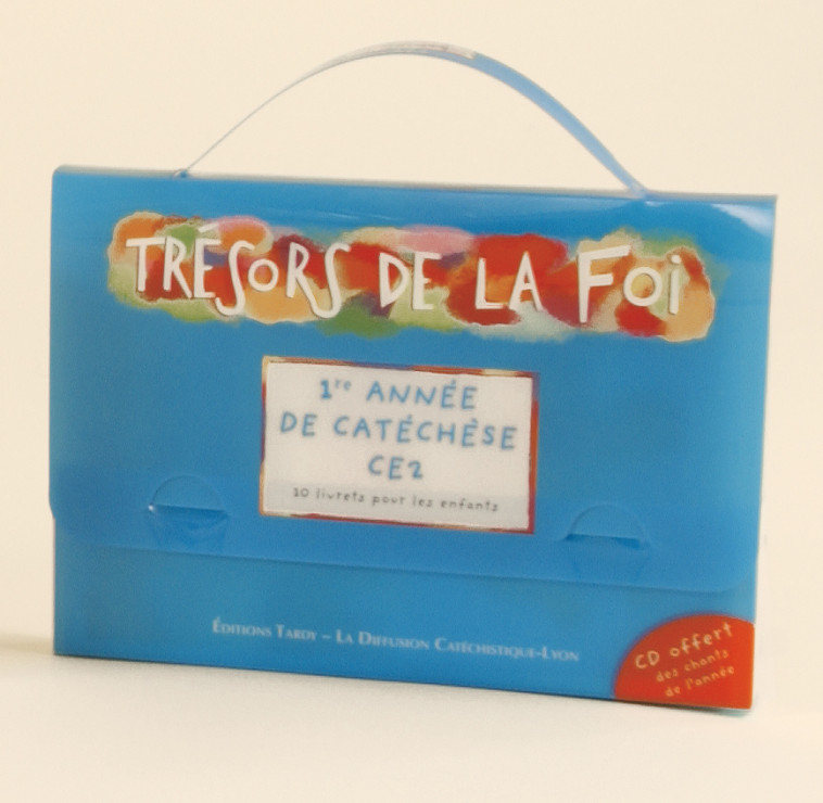 Pochette enfants CE2 bleu + CD gratuit - La Diffusion Catéchistique-Lyon La Diffusion Catéchistique-Lyon - MAME