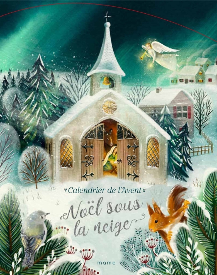 Noël sous la neige. Calendrier de l Avent - Rebecca Roméo - MAME