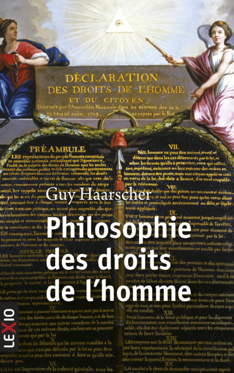 PHILOSOPHIE DES DROITS DE L'HOMME - Guy Haarscher,  Haarscher guy - CERF