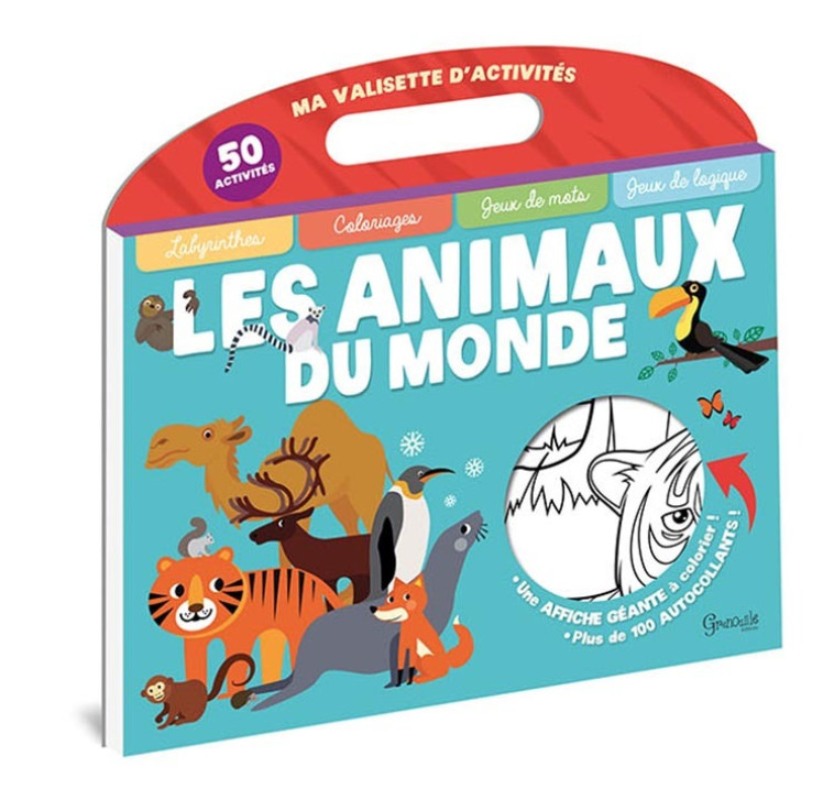 Les animaux du monde -  Collectif - GRENOUILLE