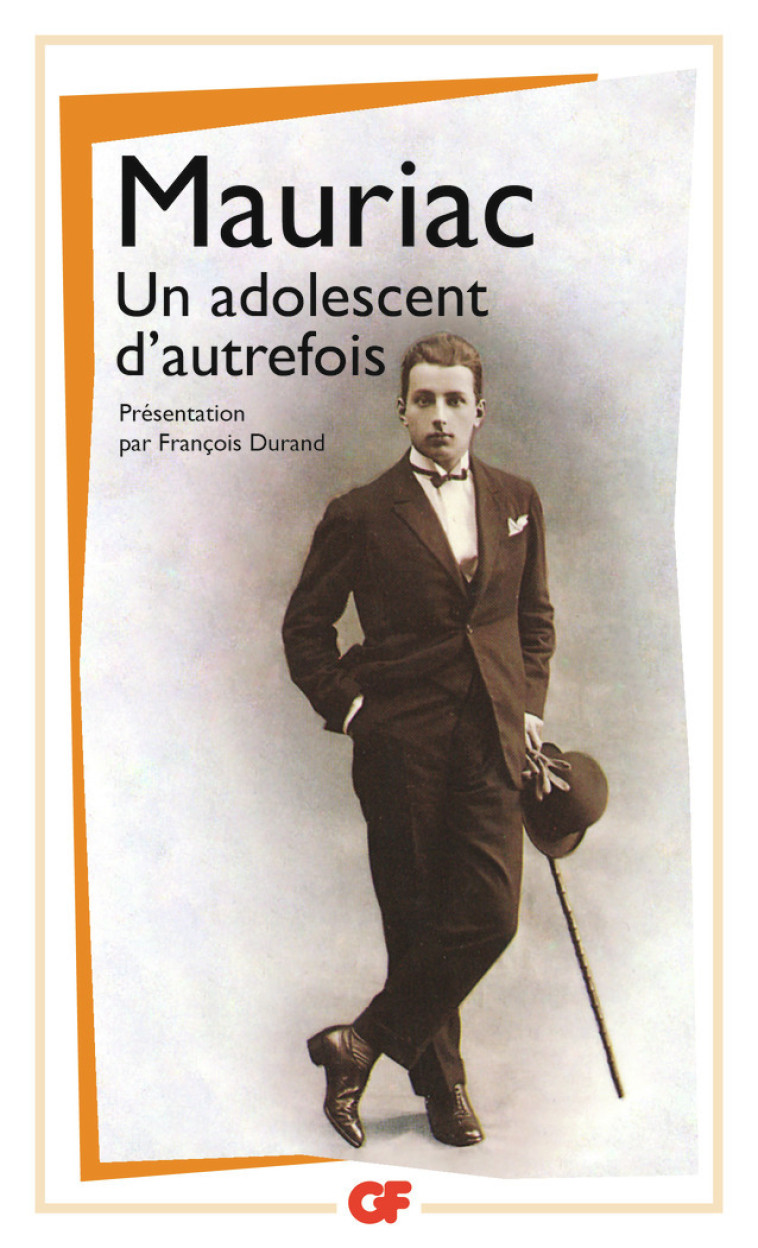 Un adolescent d'autrefois - François Mauriac - FLAMMARION