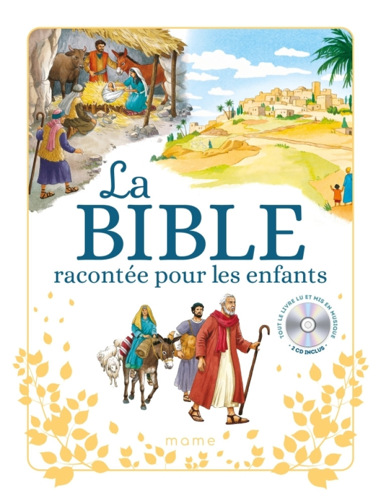 La Bible racontée pour les enfants +CD +flashcode - Karine-Marie Amiot, François Campagnac, Christophe Raimbault - MAME