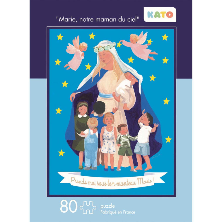 Puzzle KATO "Marie Notre maman du ciel" -   - KATO