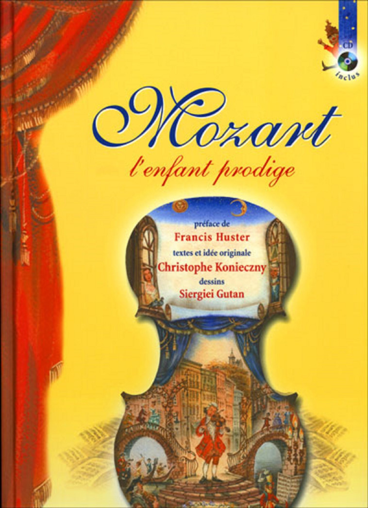 MOZART L'ENFANT PRODIGE - C KONIECZNY - MEDIASPAUL