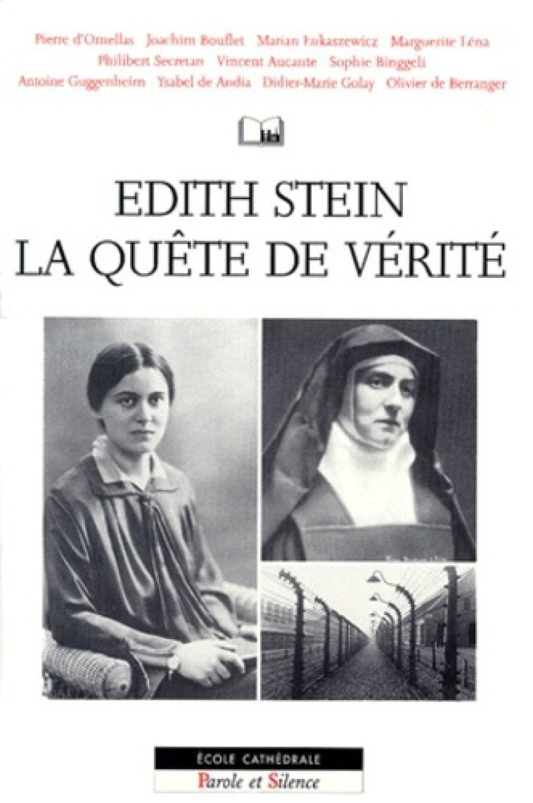 Edith stein la quete de verite -  Collectif - PAROLE SILENCE