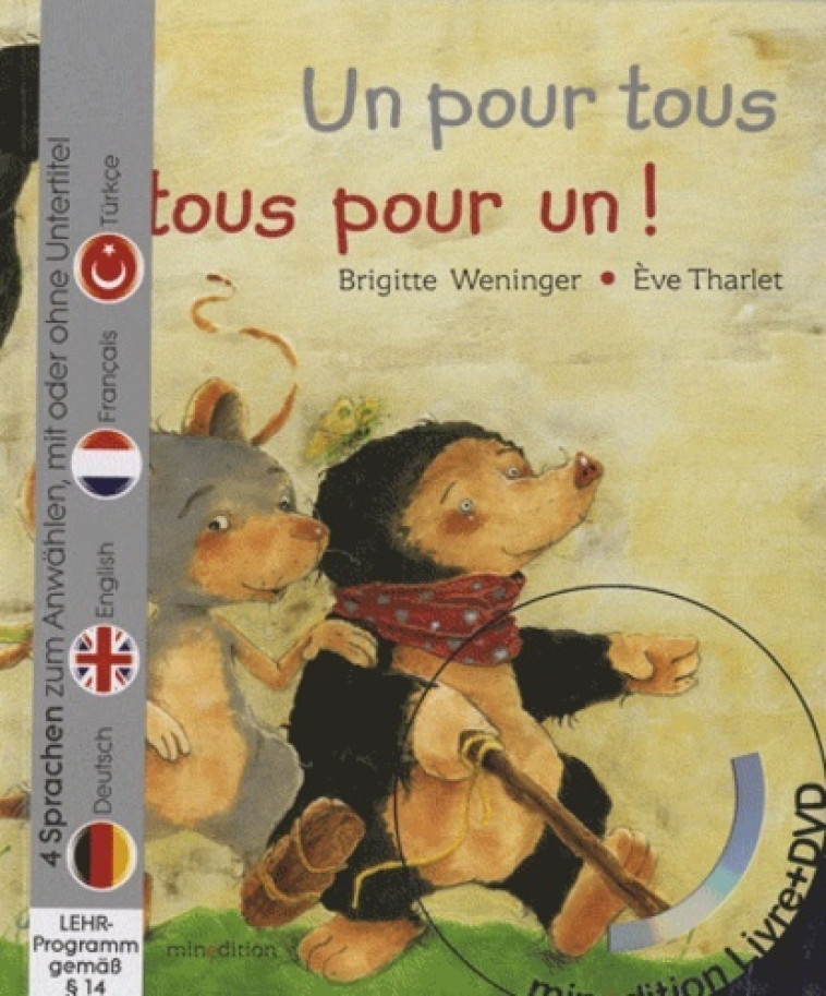 UN POUR TOUS - AVEC DVD -  Tharlet eve - MINEDITION