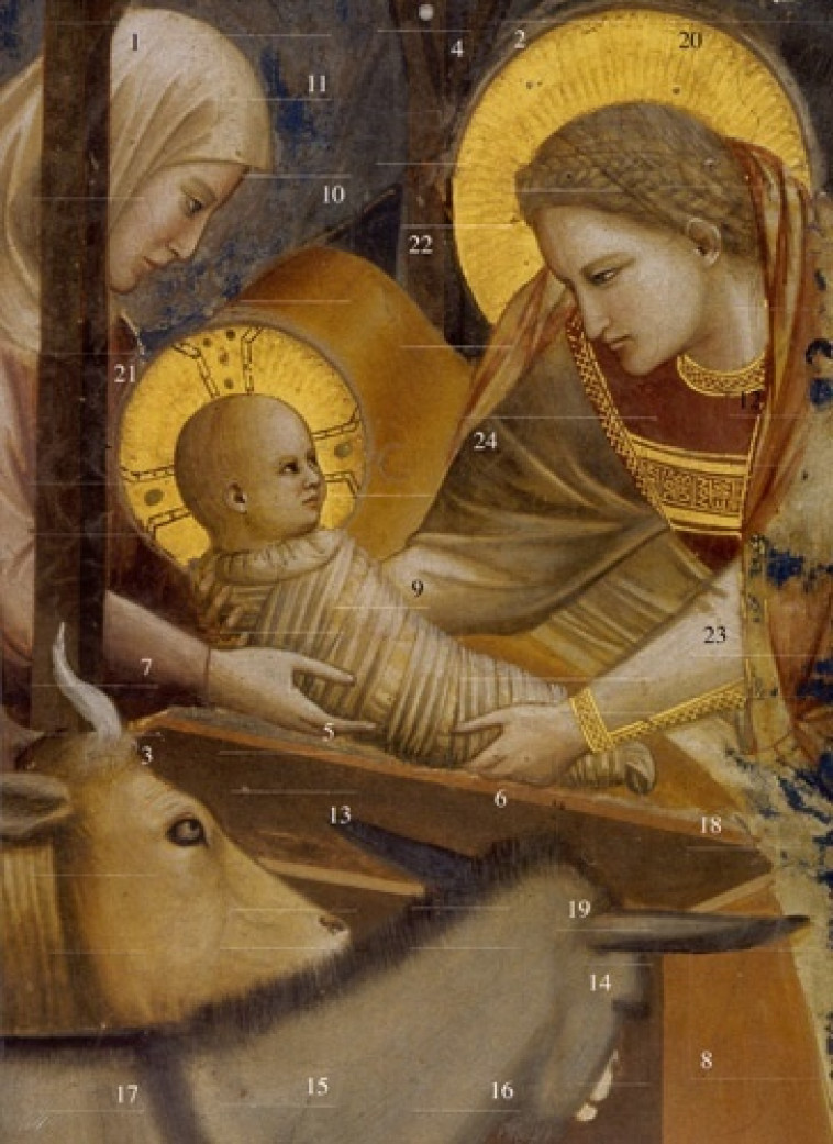 calendrier de l'avent marie et l enfant jesus giotto -  Giotto - MINEDITION