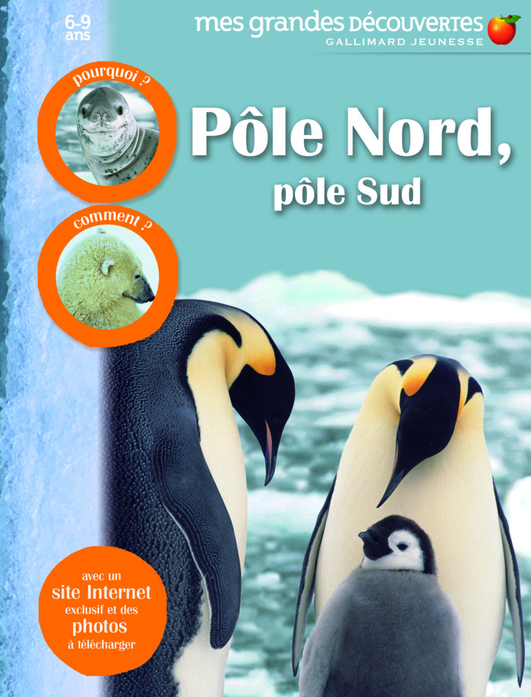 Pôle Nord, pôle Sud -  Collectif - GALLIMARD JEUNE