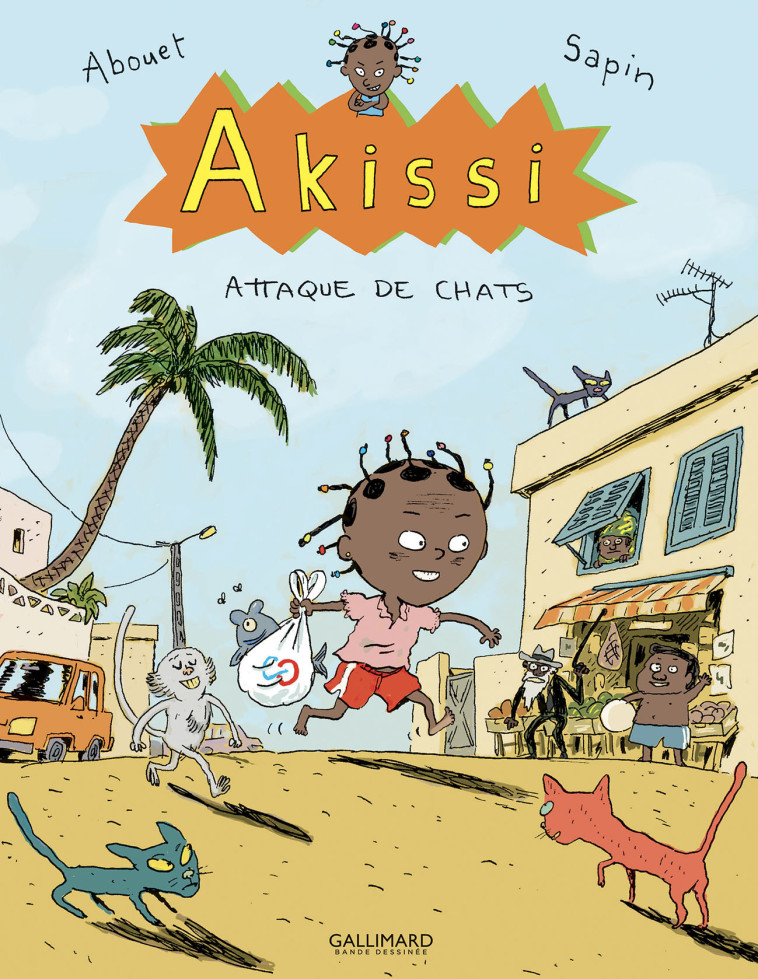 Akissi - Mathieu Sapin - GALLIMARD BD