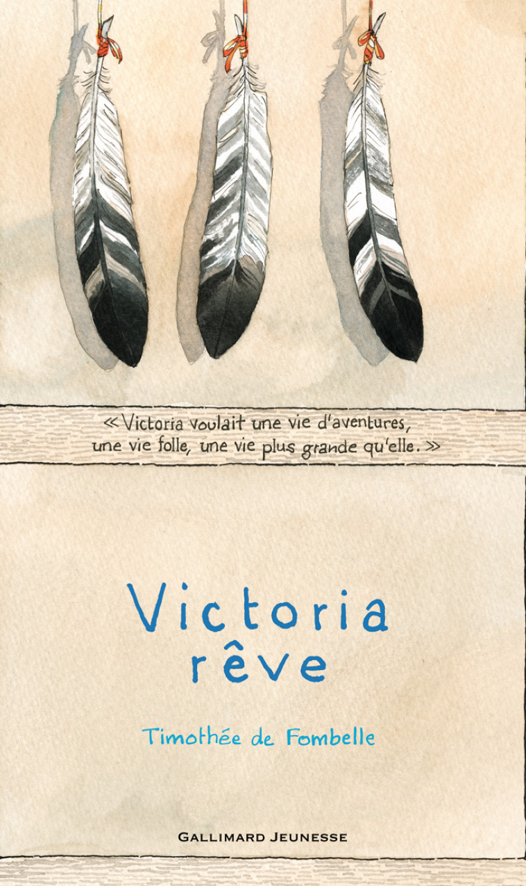 Victoria rêve - Timothée de Fombelle - GALLIMARD JEUNE