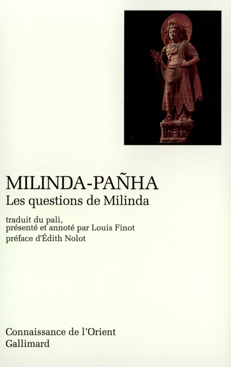 Milinda-pañha -  ANONYMES - GALLIMARD