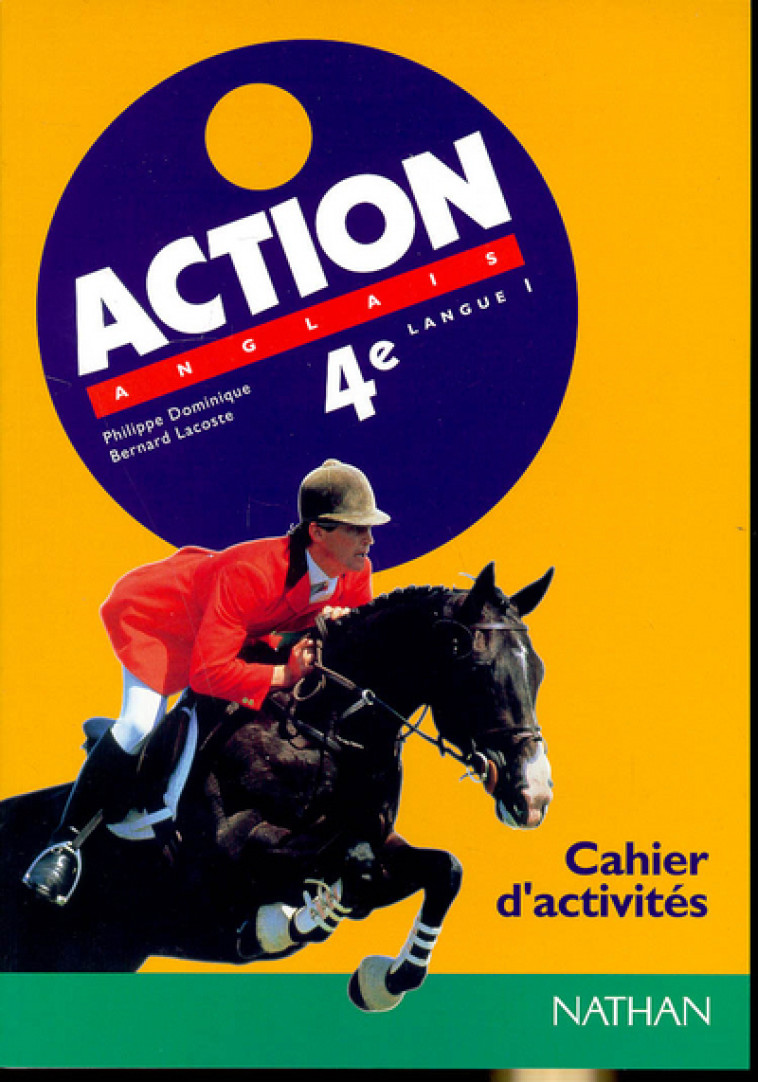 ACTION 4E LV1 ACTIVITES 1996 - Pierre Regnard - NATHAN