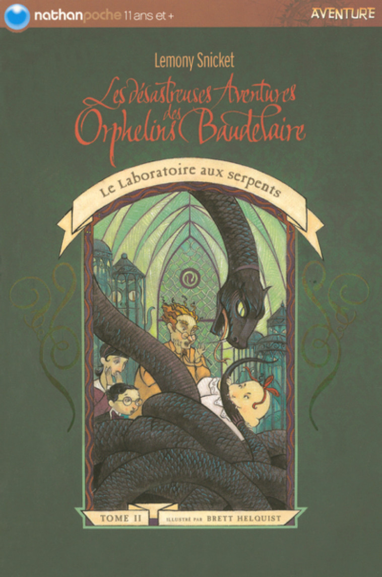 DES AVE ORPH BAUD T02 LABO SER - Lemony Snicket - NATHAN