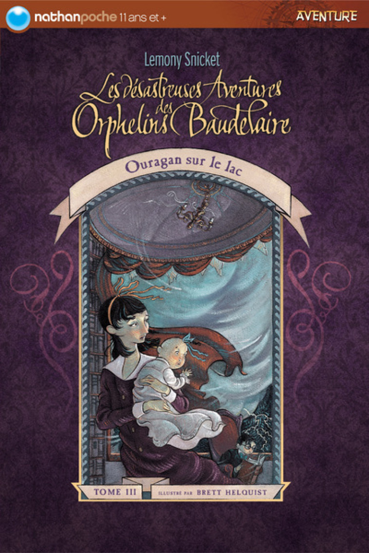 DES AVE ORPH BAUD T03 OURAGAN - Lemony Snicket - NATHAN