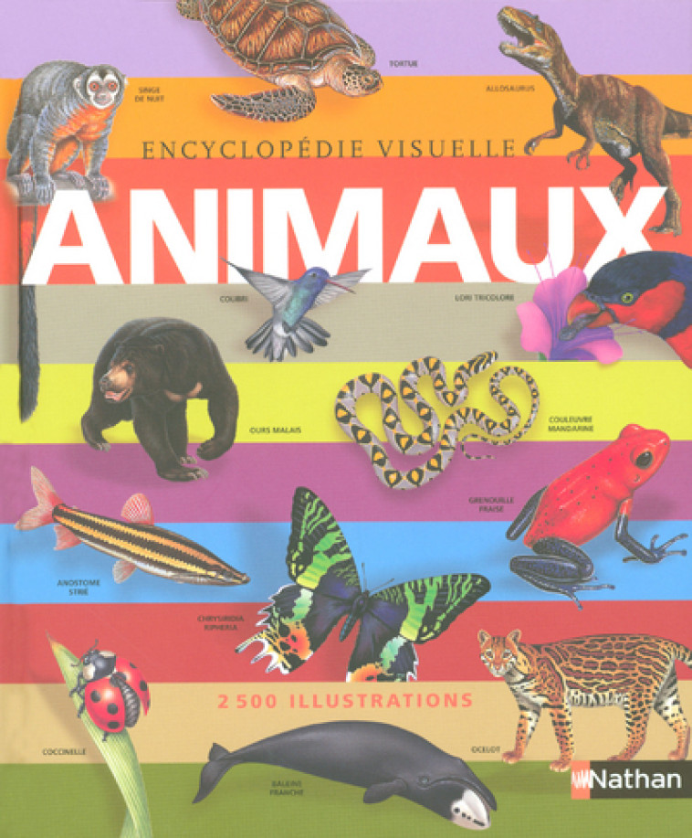 ENCYCLOPEDIE VISUELLE ANIMAUX -  Collectif - NATHAN