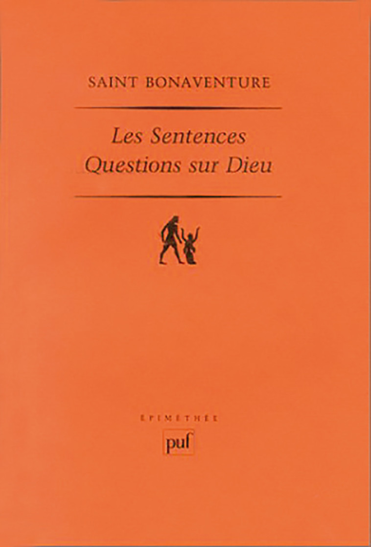 Sentences -  Saint Bonaventure - PUF