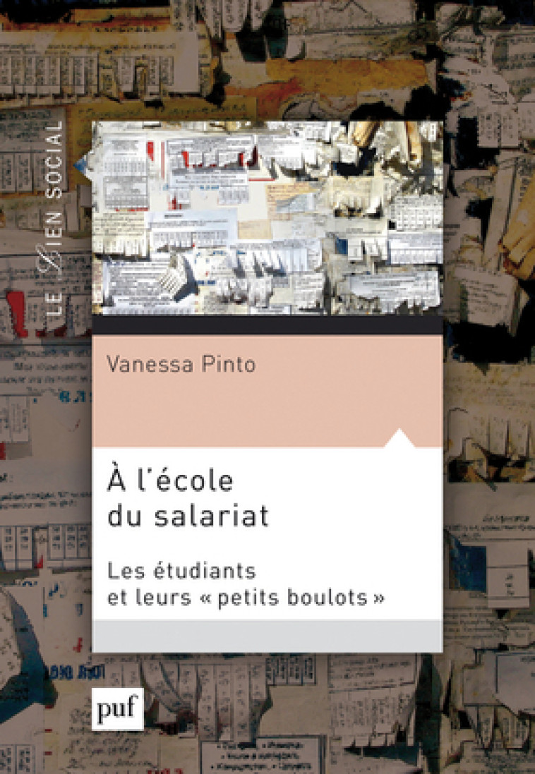 À l'école du salariat - Vanessa Pinto - PUF