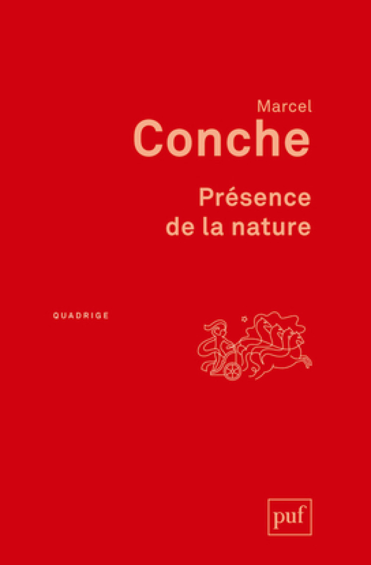 Présence de la nature - Marcel Conche - PUF