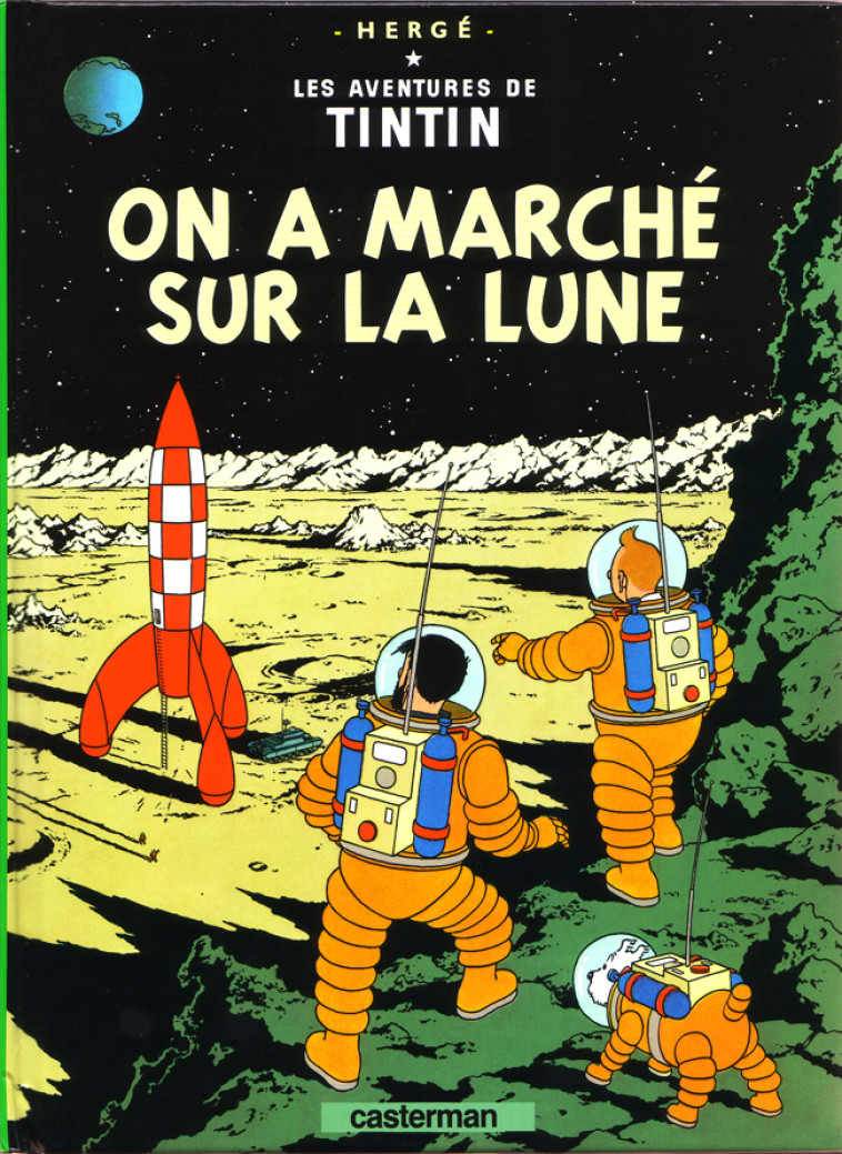 On a marché sur la lune -  Hergé - CASTERMAN