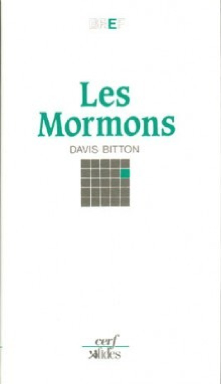 Les Mormons - Davis Bitton - CERF