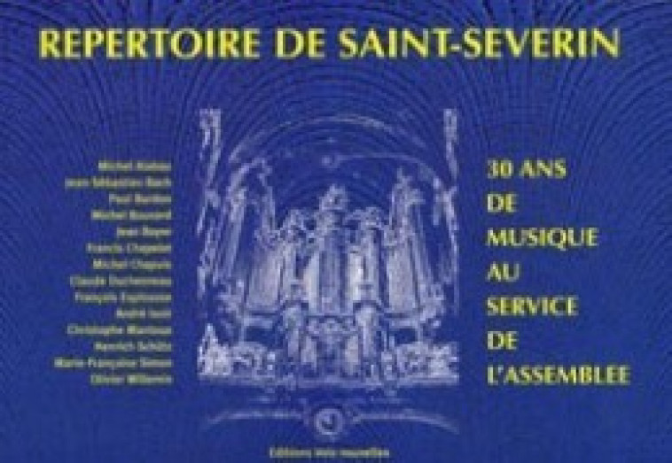 Répertoire de Saint-Séverin -  Collectif - CERF